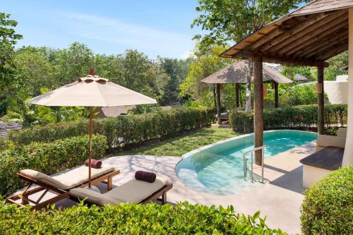 One-Bedroom Villa with Garden View and Private Pool