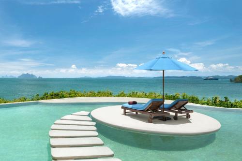 Two-Bedroom Oceanfront Villa with Private Pool