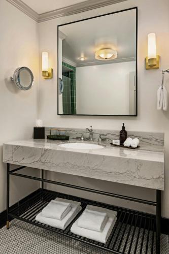 King Suite with Roll-In Shower - Mobility and Hearing Accessible