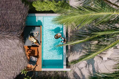 Sand Beachfront Pool Villa