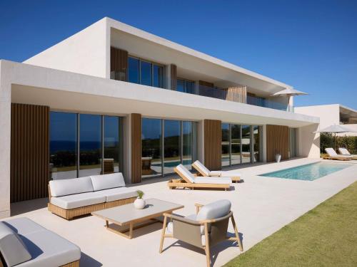 LA HACIENDA SEA VIEW SUITE 4 King 4 Bedrooms - 1000sm, full kitchen, large living room