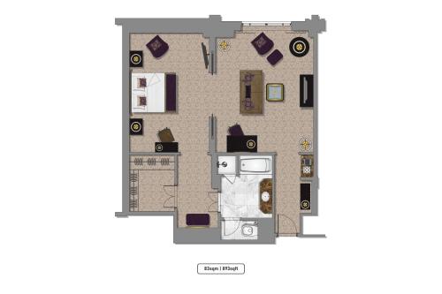 One-Bedroom Suite with Sofa Bed