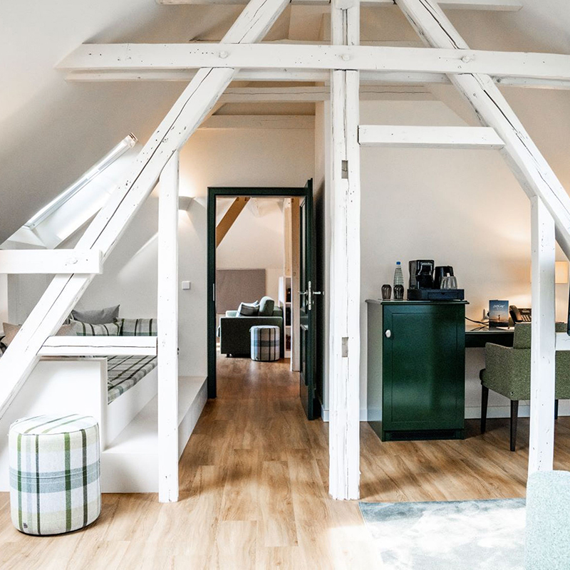 Family room in the Kutscherhaus