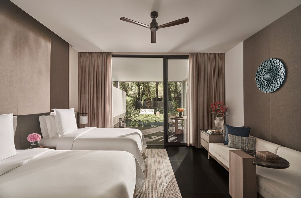 2 Single Garden Pool Suite
