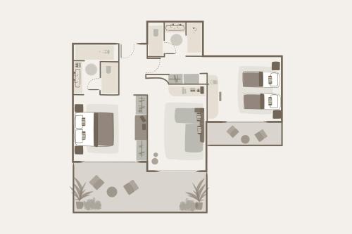 Two Bedroom Suite - Sea View