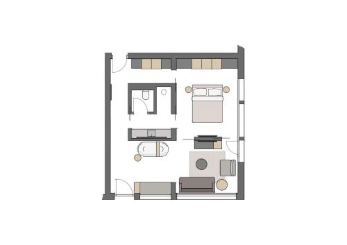 Suite with Mountain View