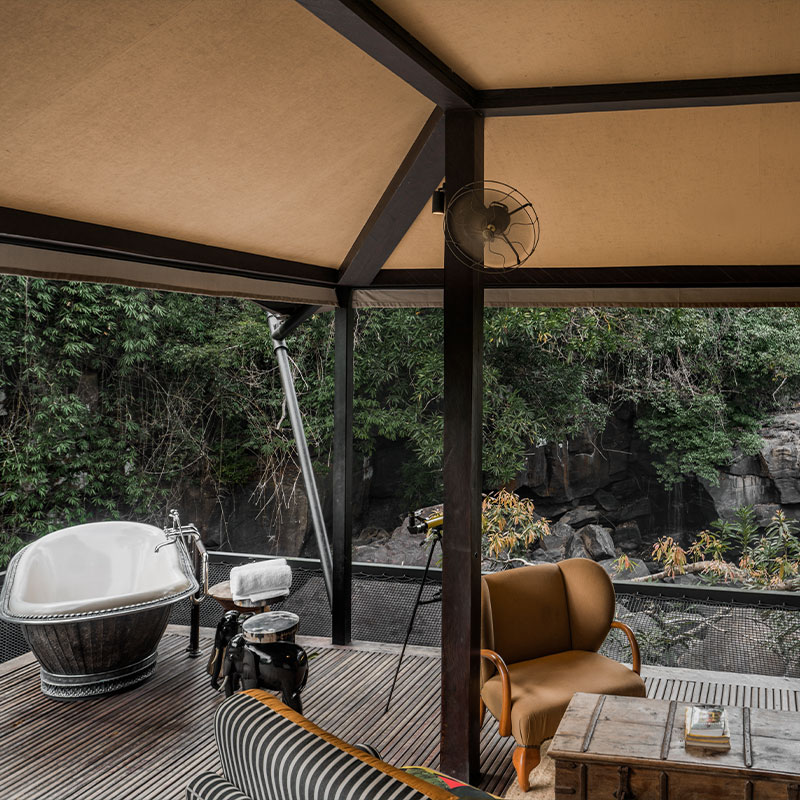 Waterfall Tent
