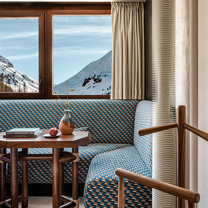 Val d'Isère Vue sur la montagne
