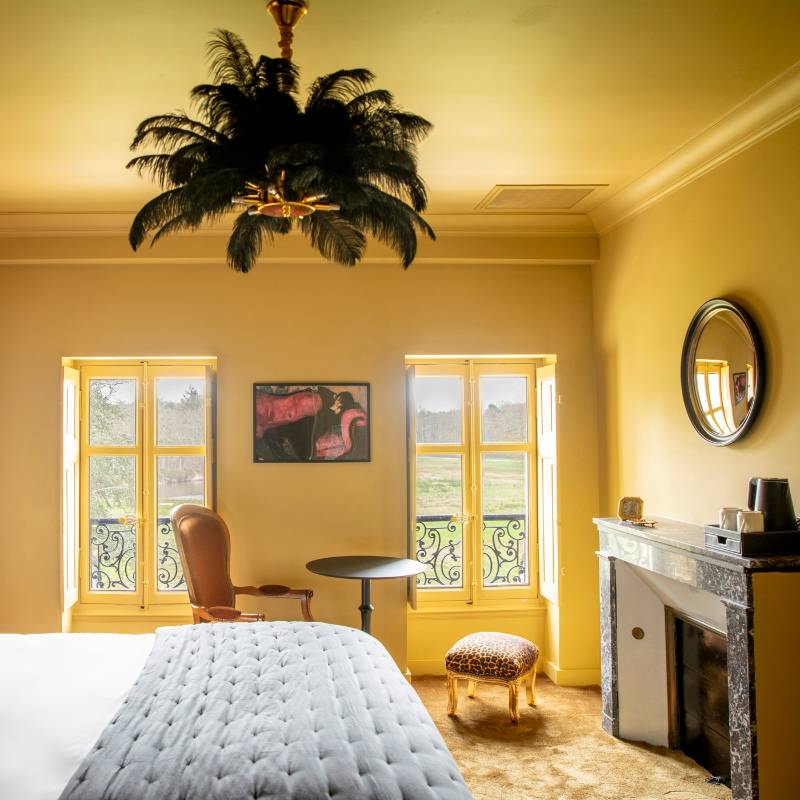 Double room château lake view