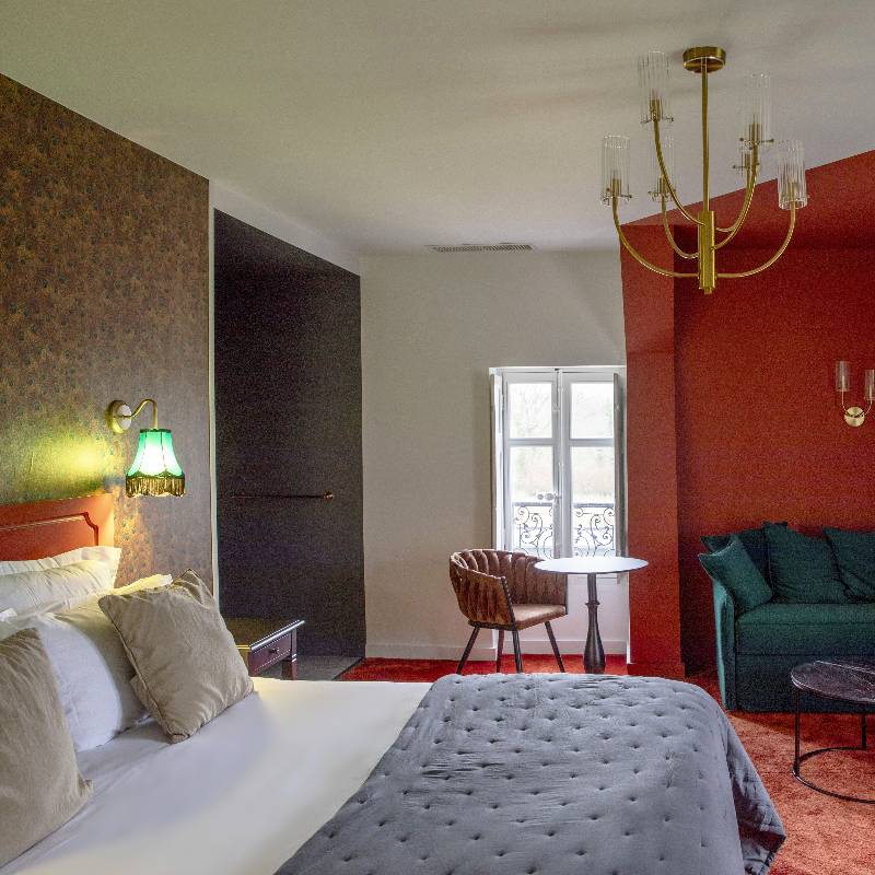 Junior suite château lake view
