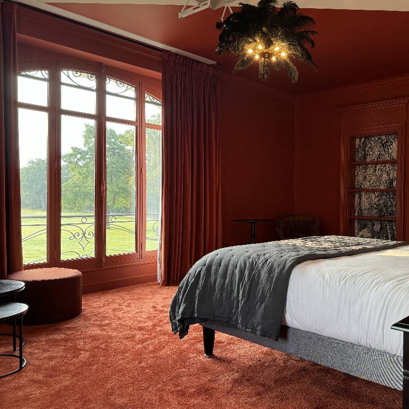Junior suite château home cinema