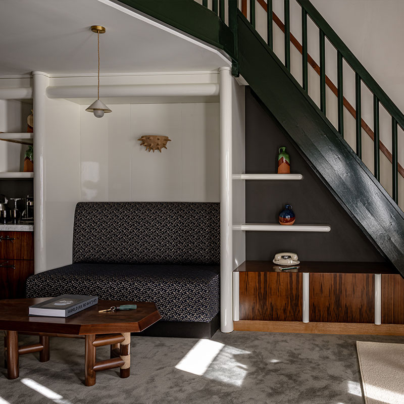 Loft Mezzanine with Balcony