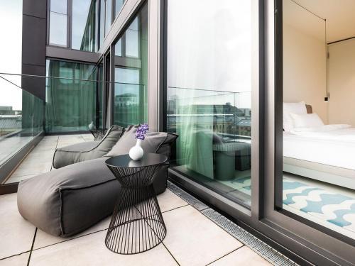 Studio with Balcony