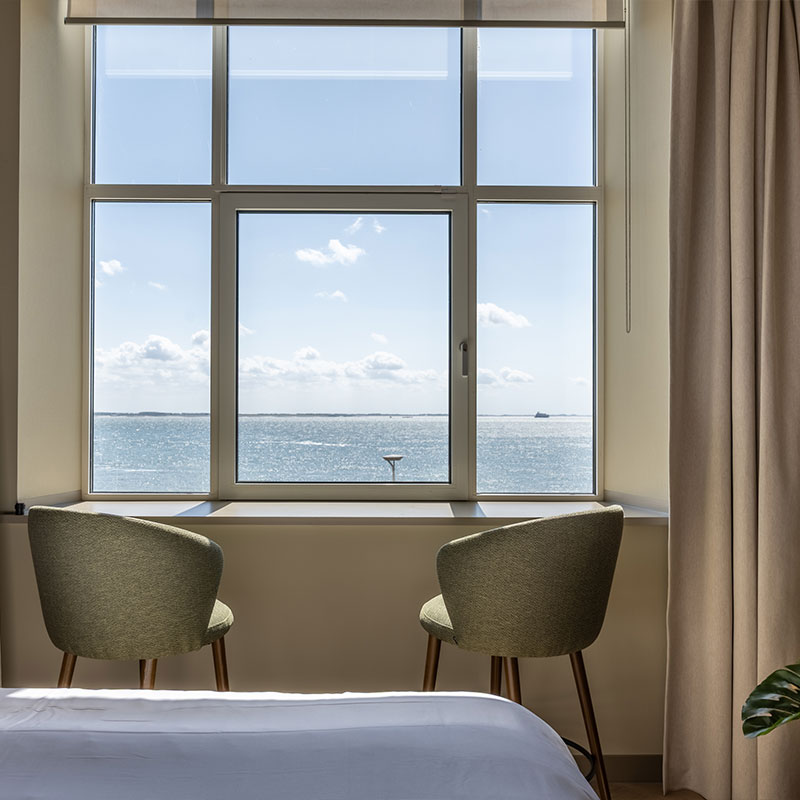 2 Persoons kamer zeezijde