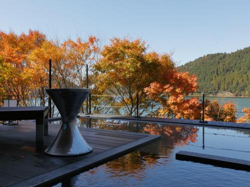 Superior Room with Tatami Area with Open-Air Hot Spring Bath - "Maturika"