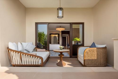 Deluxe King Skyline Dubai Eye Ocean View room with balcony, sofa bed, access to kids club, cinema