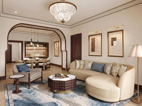 Two Bedroom Palm View Suite King & twin, sofa bed, Lounge & Spa access & benefits, kids club, cinema