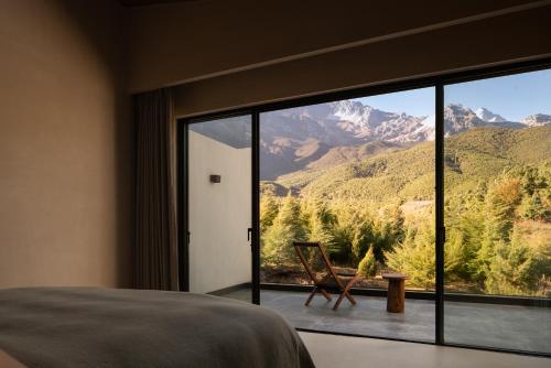 Double room with mountain view