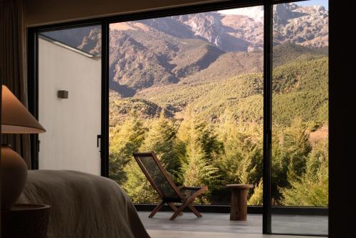 Double room with mountain view