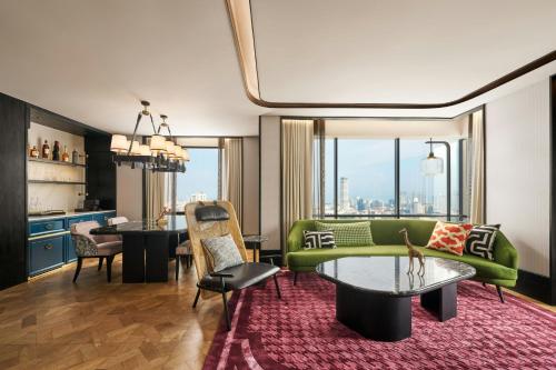 Silver Two-Bedroom Presidential Suite with Skyline View