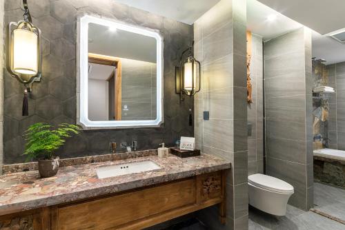 Family Room with Bath