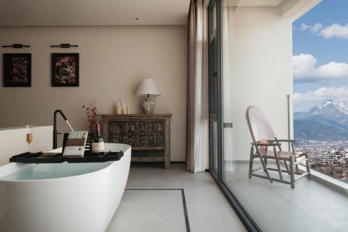 Double room with mountain view