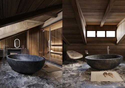 Penthouse Suite with Mountain View and Panoramic Terrace