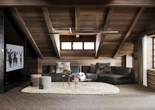 Penthouse Suite with Mountain View and Panoramic Terrace