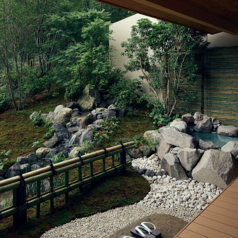 Kadan Suite with Open Air Rock bath B