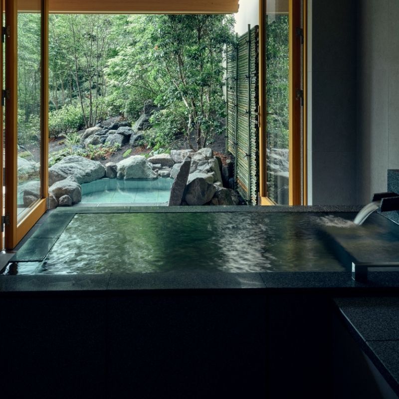 Kadan Suite with Open Air Rock bath B