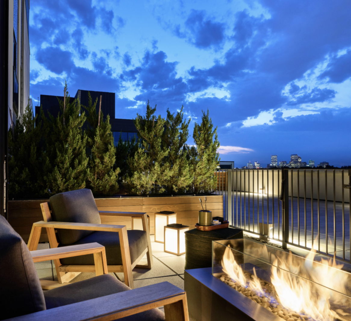 Fireplace Terrace Room King