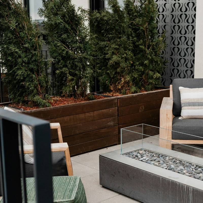 Fireplace Terrace Room King