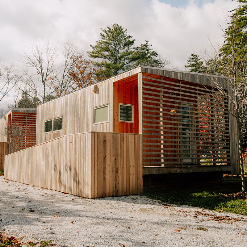 Accessible Knoll Cabin