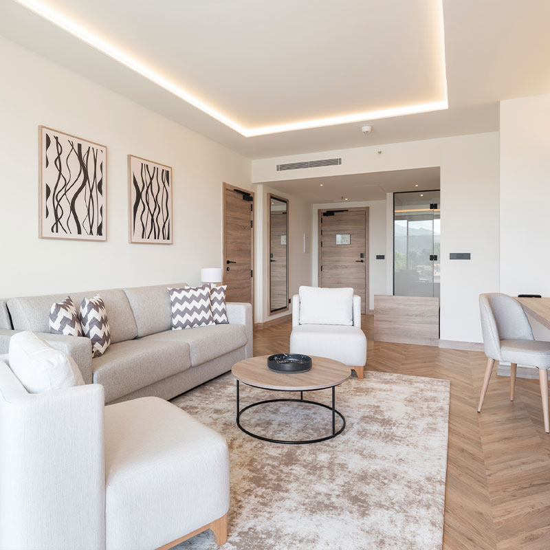 Premium Suite vista parcial mar