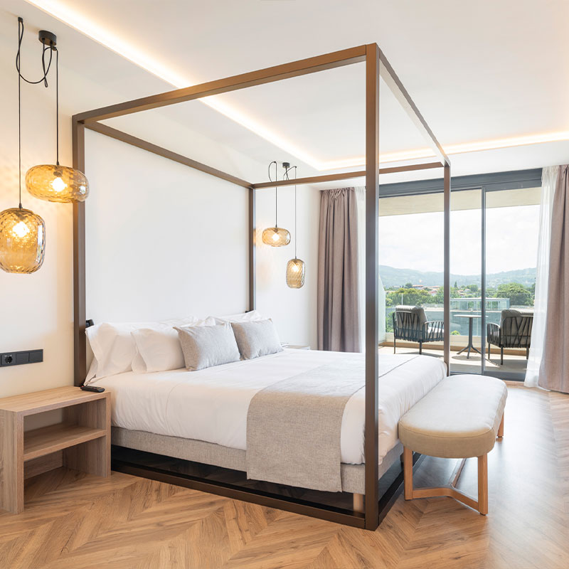 Premium Suite vista parcial mar