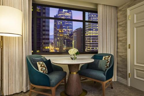 Two-Bedroom Luxury Suite with Club Lounge Access and City View