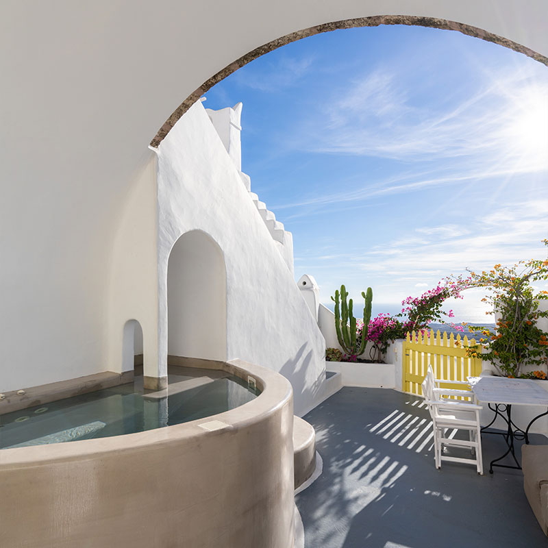 Honeymoon Suite Outdoor Hot Tub Sea View
