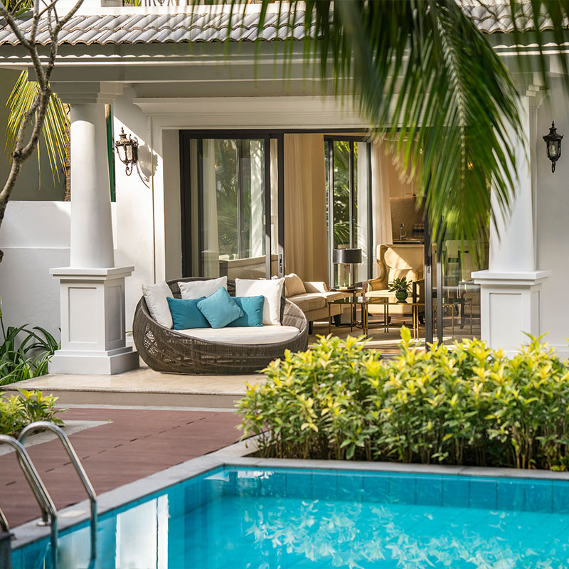 4-Bedroom Villa Garden with Private Pool