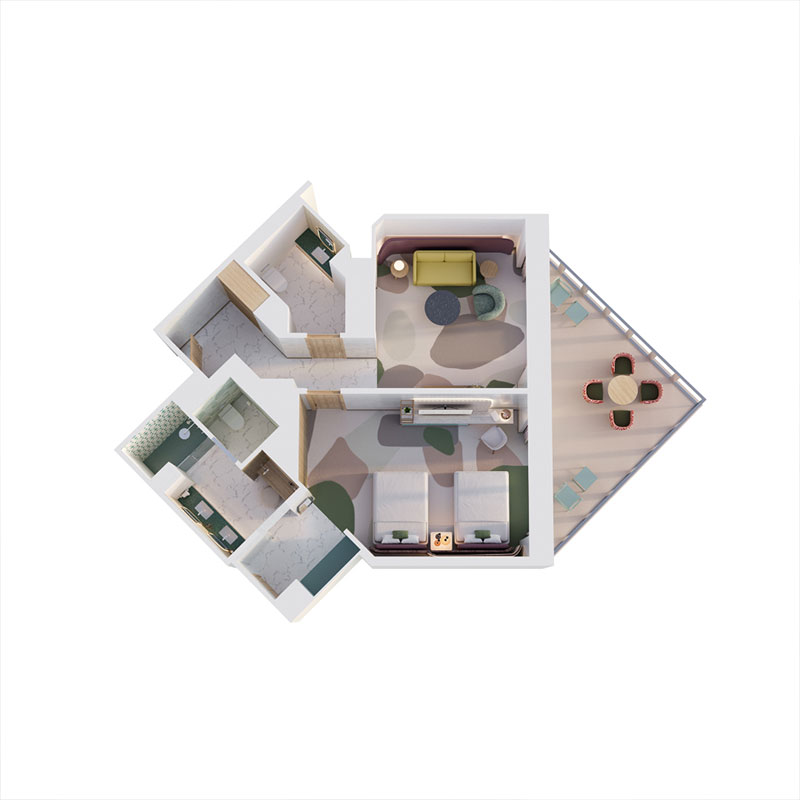Intracoastal Two Queen Suite