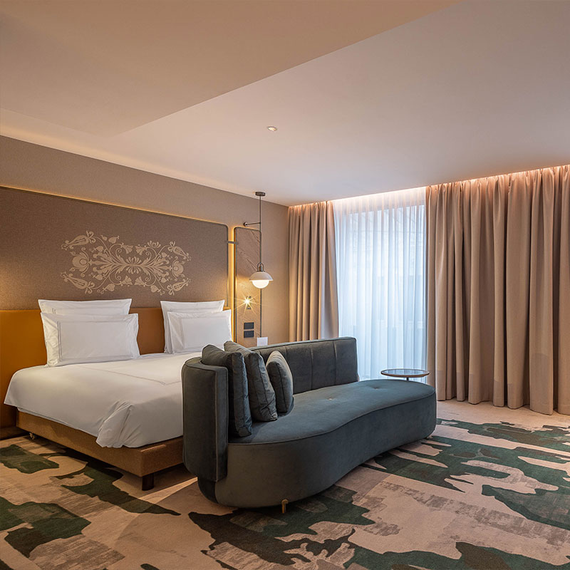 Swiss Deluxe Room Atrium view