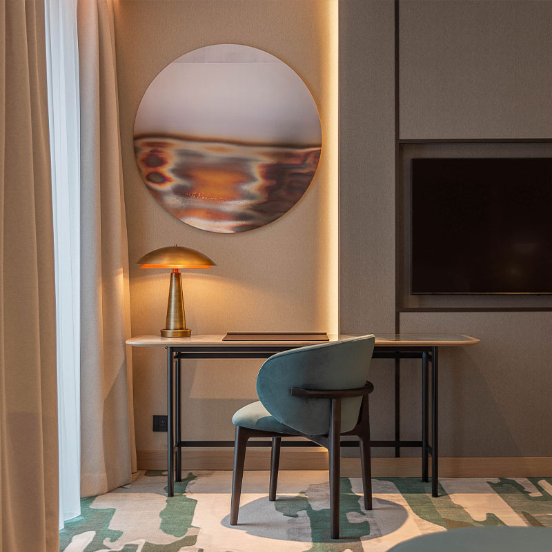 Swiss Deluxe Room Atrium view