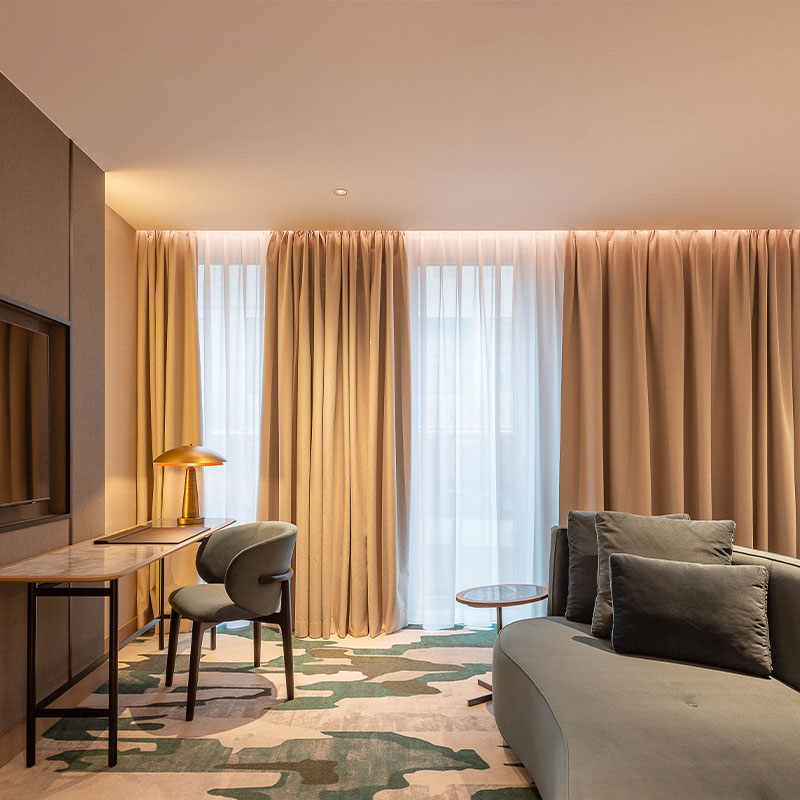 Swiss Superior Room Atrium view