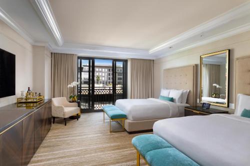 Deluxe, Guest room, 2 Queen, Balcony