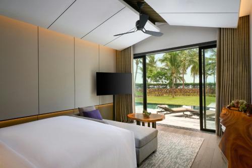 Three-Bedroom Oceanfront Villa with Private Pool