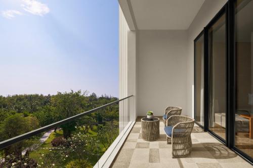 Premier Double Room with Two Double Beds and Balcony