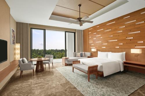 Premier Double Room with Two Double Beds and Balcony