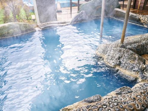 Premium Western-Style Room with Tatami Area with Indoor Bath and Open-Air Bath with Swimming Pool (Only Summer) - Take -