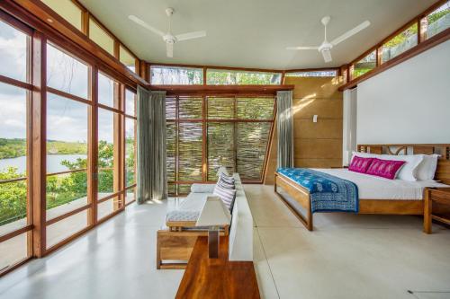 Lake Villa with Pool