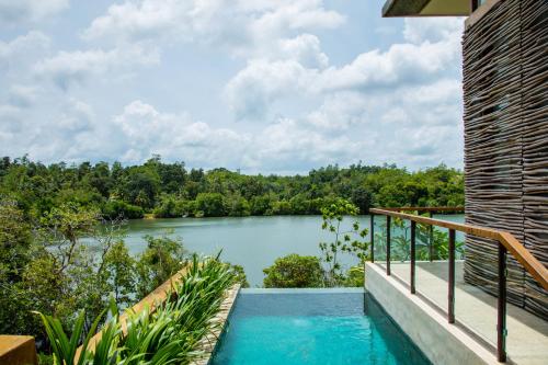 Lake Villa with Pool