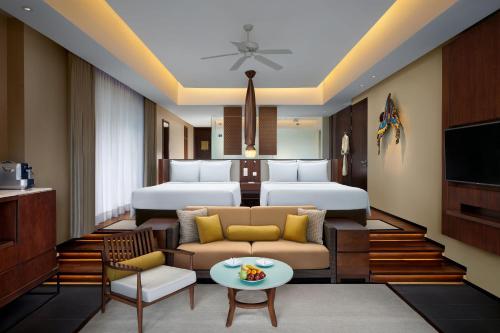 Jungle, 1 Bedroom Suite, 2 Queen, Sofa bed